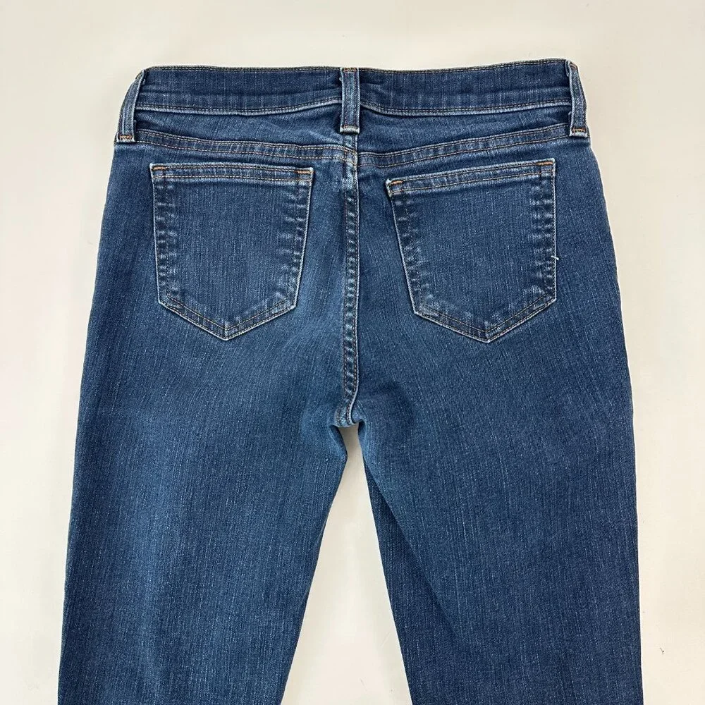 J. Crew Reid Skinny Women's size‎ 27 Dark Wash Blue Denim Jeans
